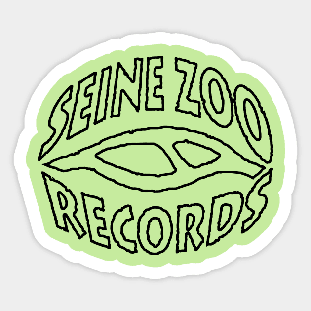 T shirt seine zoo records hotsell